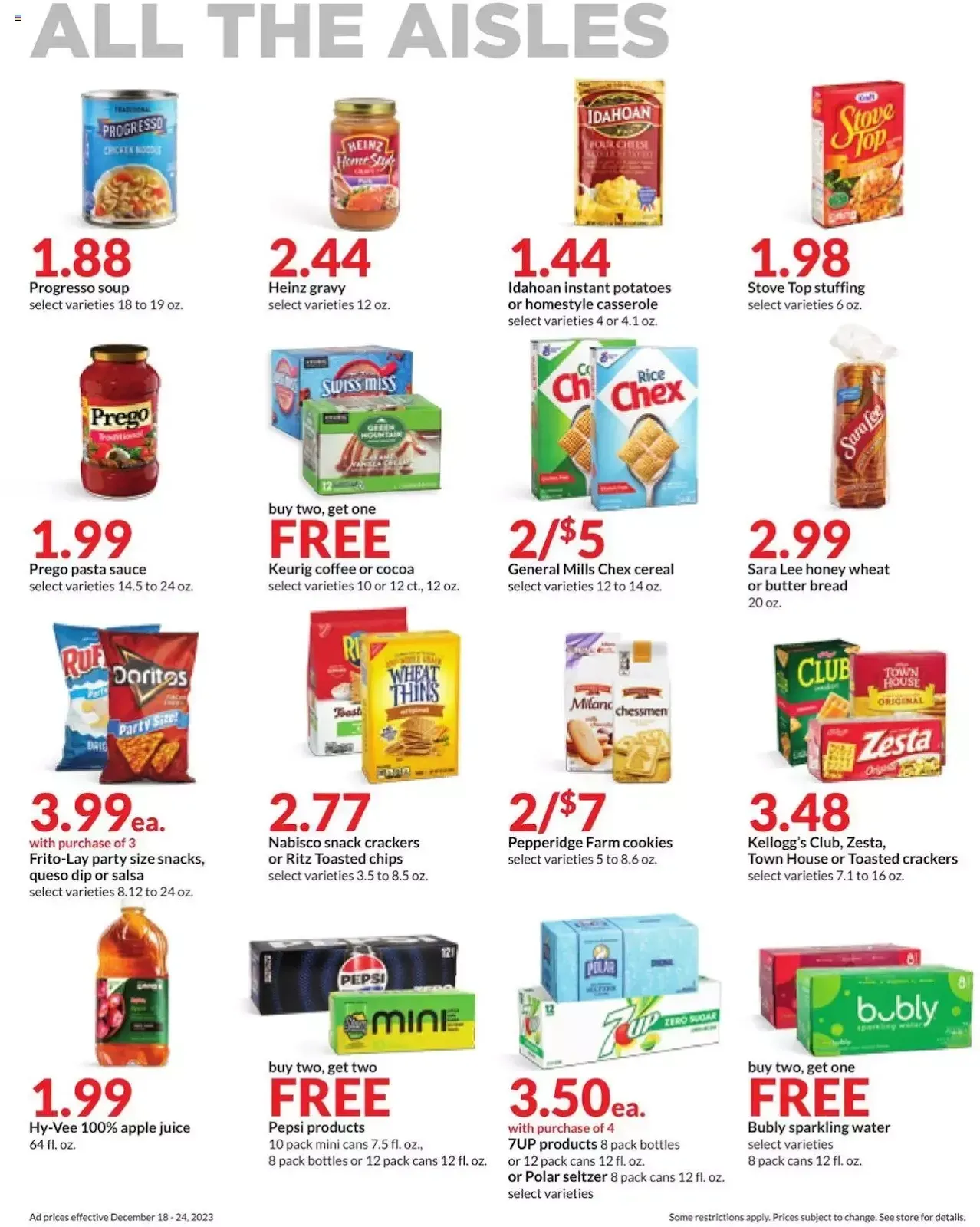 Hy Vee Weekly Ad January 3 9, 2024